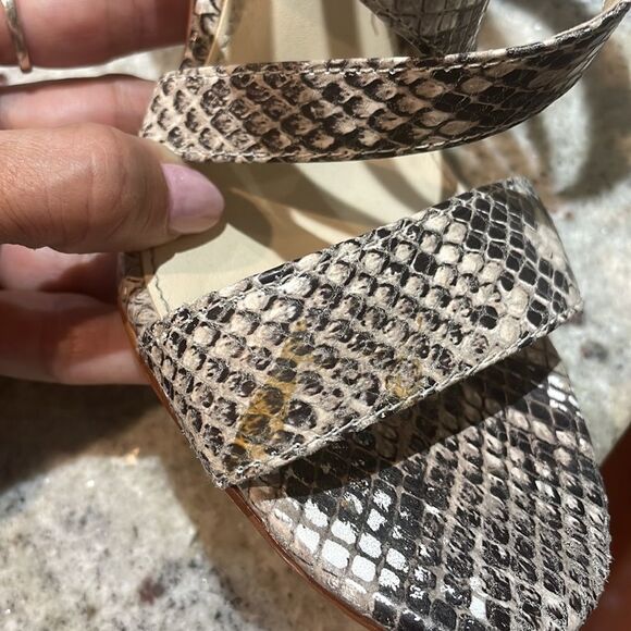 Calvin Klein Python strappy heels - Picture 15 of 15